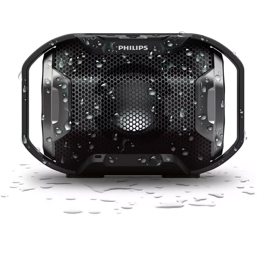 Philips SB300B/00 - Bluetooth prenosný reproduktor 4W/5V IPX7 čierny