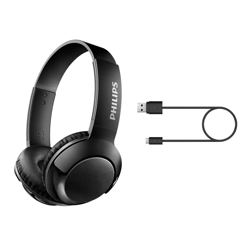 Philips SHB3075BK/00 - Bezdrôtové slúchadlá s Bluetooth BASS čierna