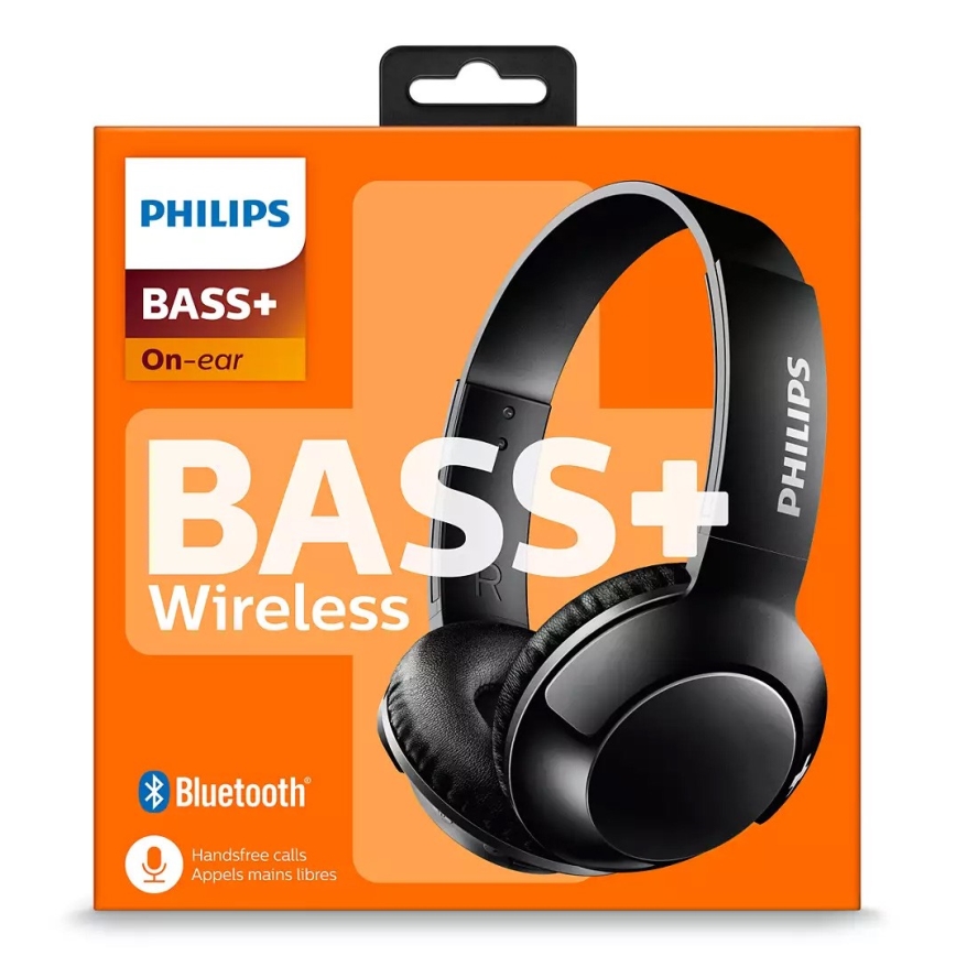Philips SHB3075BK/00 - Bezdrôtové slúchadlá s Bluetooth BASS čierna