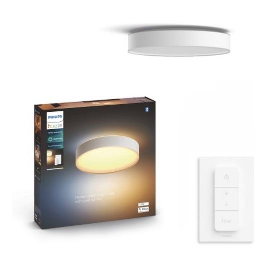 Philips - Stmievateľné kúpelňové svietidlo Hue DEVERE LED/19,2W/230V IP44 pr. 381 mm 2200-6500K + diaľkové ovládanie