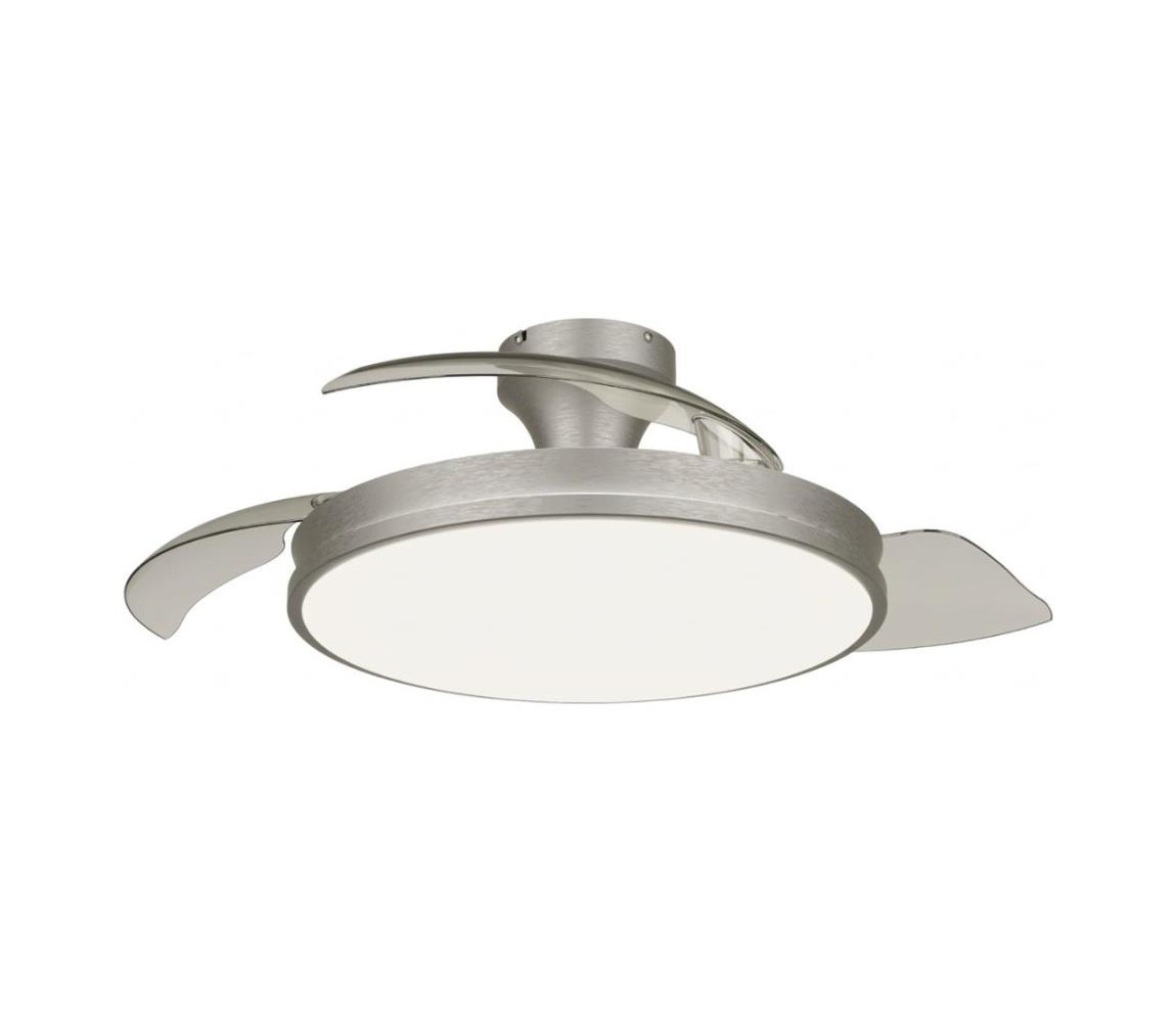 Philips - stmievateľné LED stropné svietidlo s látorom ATLAS LED/35W/230V, chróm + diaľkový ovládač 872110309608100