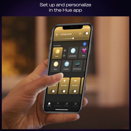 Philips - Stmievateľné stropné LED svietidlo Hue AURELLE LED/19W/230V 2200-6500K 30x30 cm biela