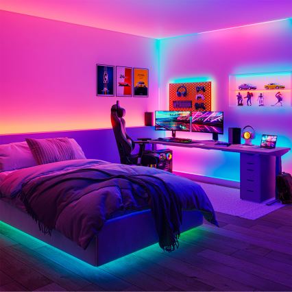 Philips - LED RGBIC Stmievateľný pás SMART STRIP 3m LED/13W/230V 2700-6500K Wi-Fi