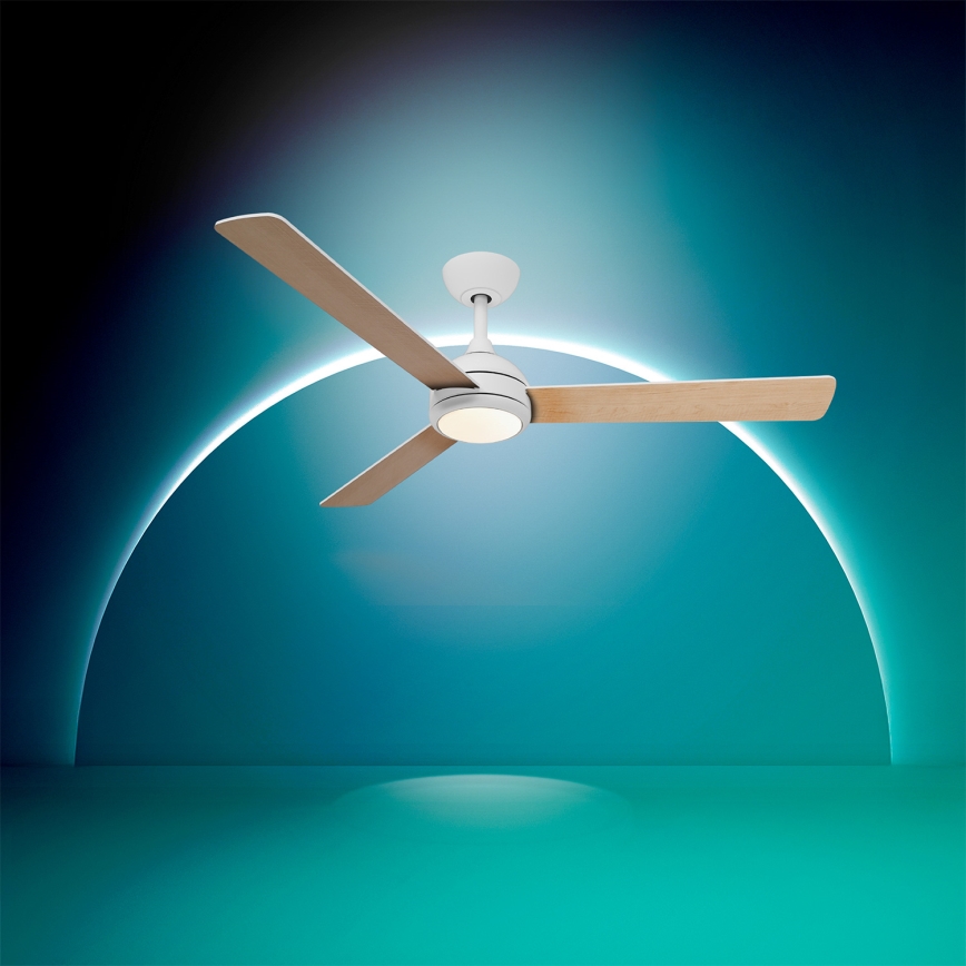 Philips - LED Stmievateľný stropný ventilátor CIVX LED/24W/230V + diaľkové ovládanie
