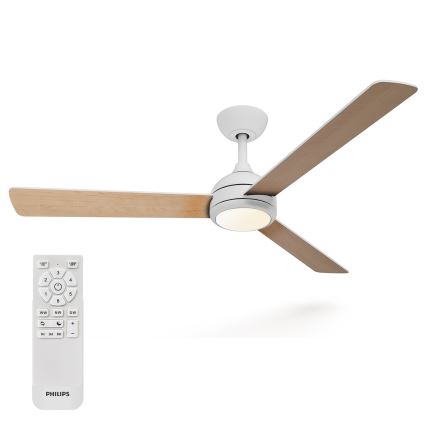 Philips - LED Stmievateľný stropný ventilátor CIVX LED/24W/230V + diaľkové ovládanie