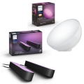 Philips - Súprava 2x LED RGB stmievateľných stolných lámp Hue PLAY LED/6W/230V 2000-6500K + stmievateľná stolná lampa GO LED/6W/230V 2000-6500K