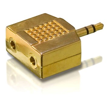 Philips SWA3031S/10 - Stereo adaptér Y HEADPHONE SPLITTER 3,5mm M/2x3,5mmF