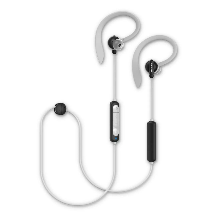 Philips TAA4205BK/00-Bluetooth slúchadlá s mikrofónom biela/čierna