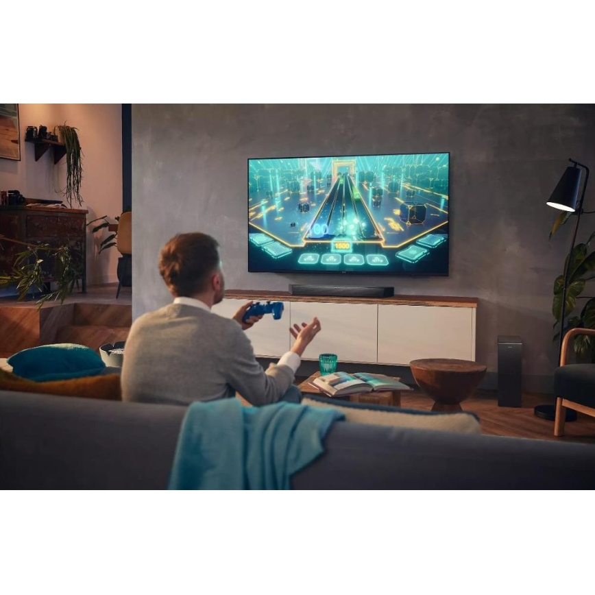 Philips TAB7207/10 - Soundbar so subwooferom 520W/230V + diaľkové ovládanie