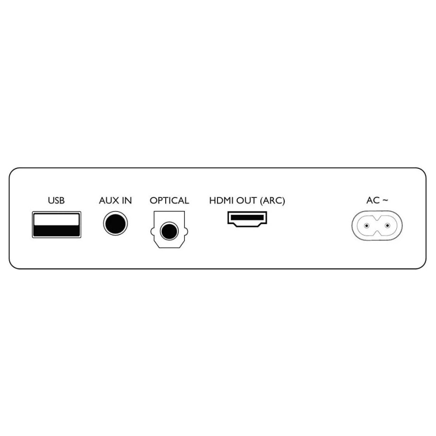 Philips TAB8205/10 - Soundbar 200W/230V + diaľkové ovládanie