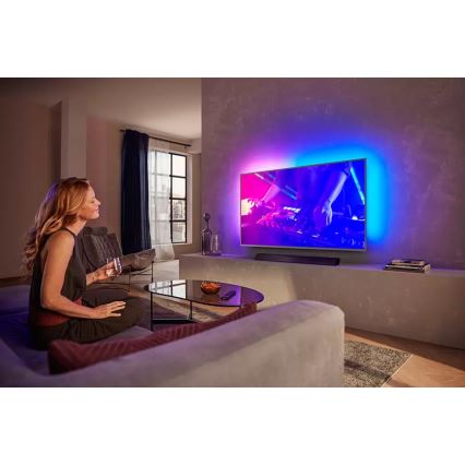 Philips TAB8405/10 - Inteligentný reproduktor k TV 240W/230V + diaľkové ovládanie