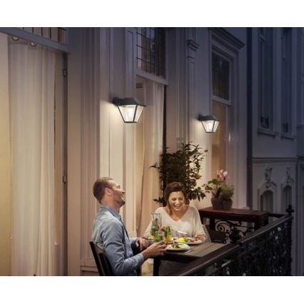 Philips - Vonkajšie nástenné svietidlo 1xE27/60W/230V IP44