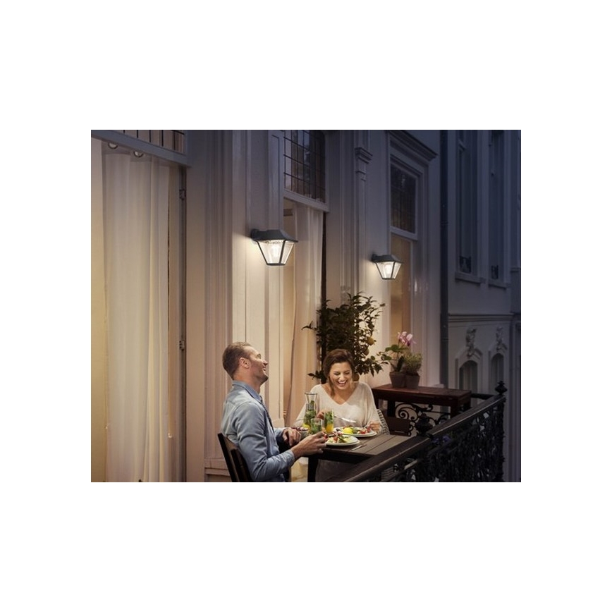 Philips - Vonkajšie nástenné svietidlo 1xE27/60W/230V IP44