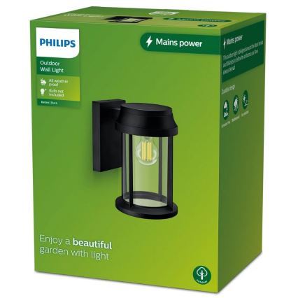 Philips - Vonkajšie nástenné svietidlo BELLINI 1xE27/25W/230V IP44