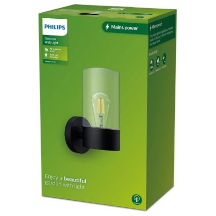 Philips - Vonkajšie nástenné svietidlo FLAREON 1xE27/25W/230V IP44