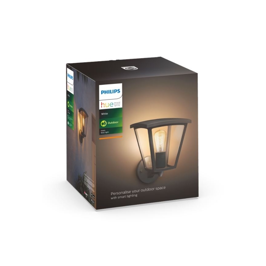 Philips - Stmievateľné vonkajšie nástenné svietidlo Hue INARA 1xE27/7W/230V Wi-Fi IP44