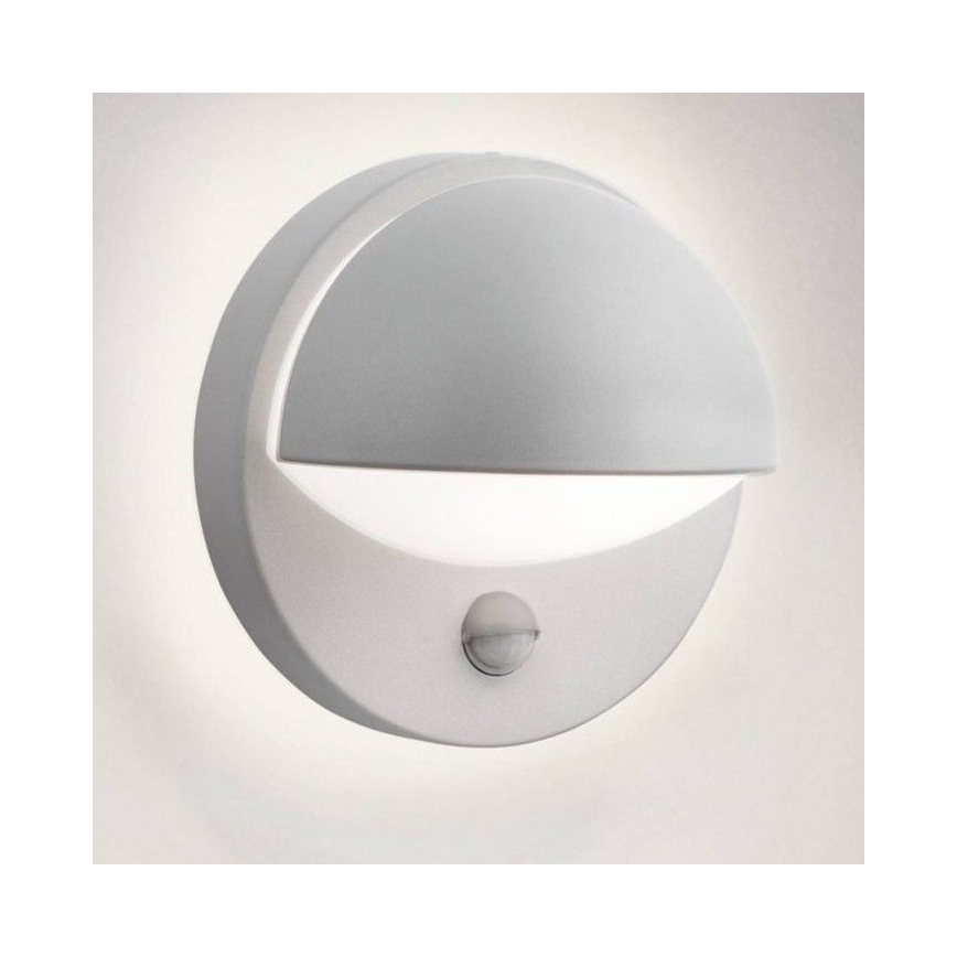 Philips - Vonkajšie nástenné svietidlo so senzorom 1xE27/12W/230V IP44