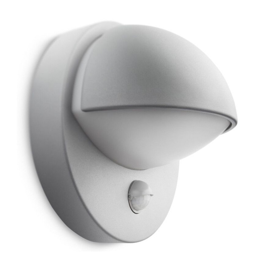 Philips - Vonkajšie nástenné svietidlo so senzorom 1xE27/12W/230V IP44