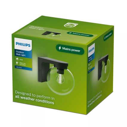 Philips - Vonkajšie nástenné svietidlo ULIO 1xE27/25W/230V IP44