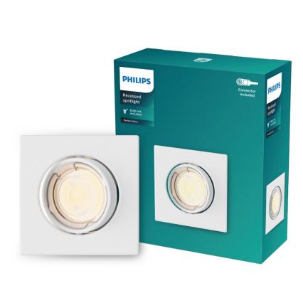 Philips - Zapustené stropné svietidlo PERIDOT 1xGU10/7W/230V biela
