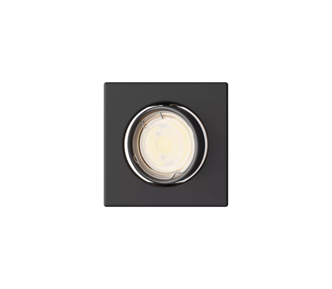 Philips - Zapustené svietidlo PERIDOT 1xGU10/7W/230V čierne 872016939268700