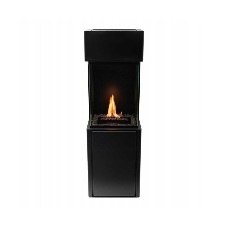 Planika - BIO krb na diaľkové ovládanie 126,2x40 cm 3,5kW/230V čierna