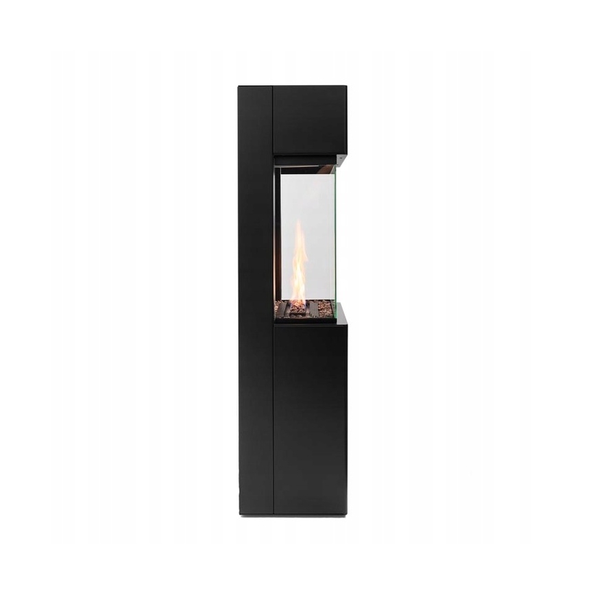 Planika - BIO krb na diaľkové ovládanie 126,2x40 cm 3,5kW/230V čierna
