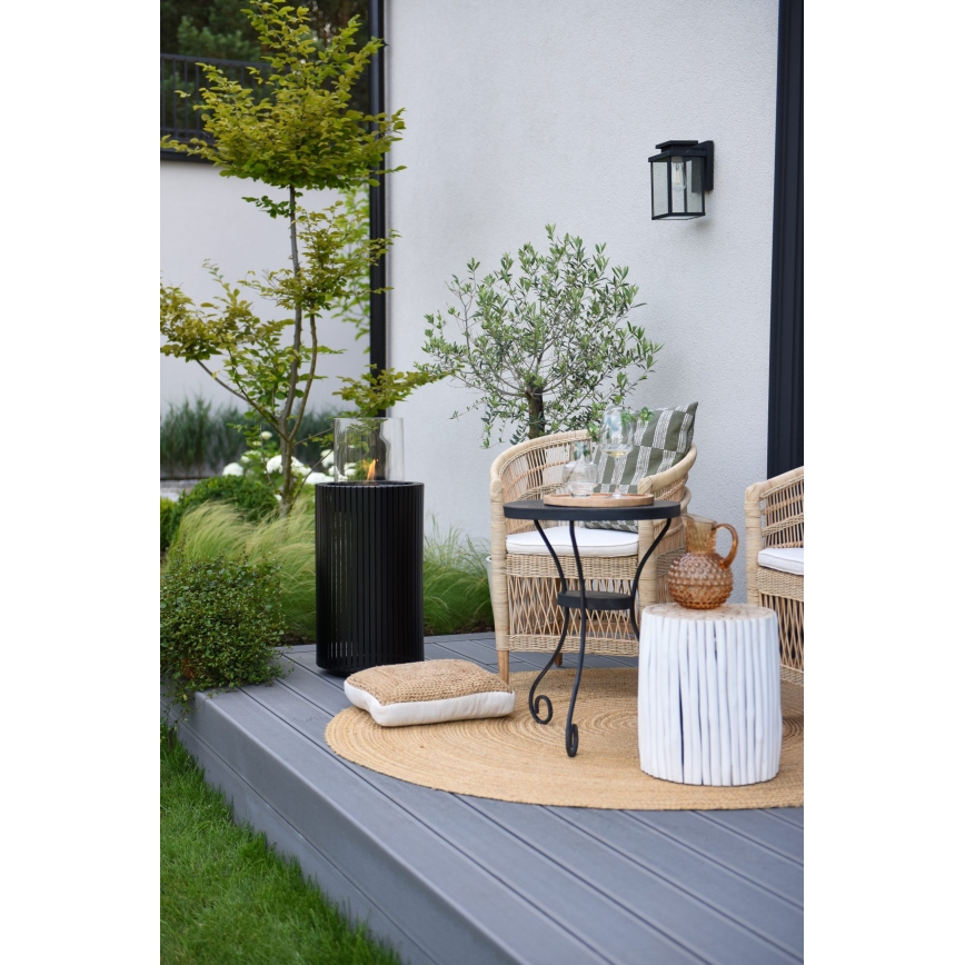 Planika - BIO krb 87x37,6 cm 2,5kW čierna + ochranný kryt