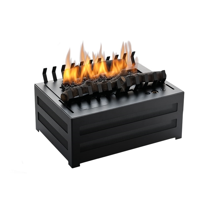 Planika - BIO krb na diaľkové ovládanie 20,8x38,5 cm 2,5kW/230V čierna