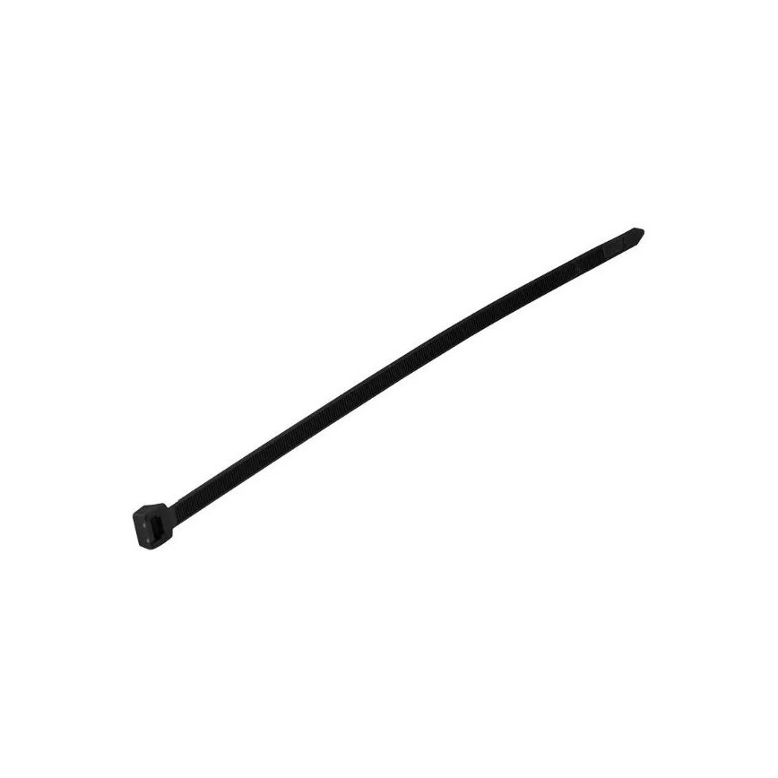 Plastové sťahovacie pásky 2,5x150mm 100ks čierna