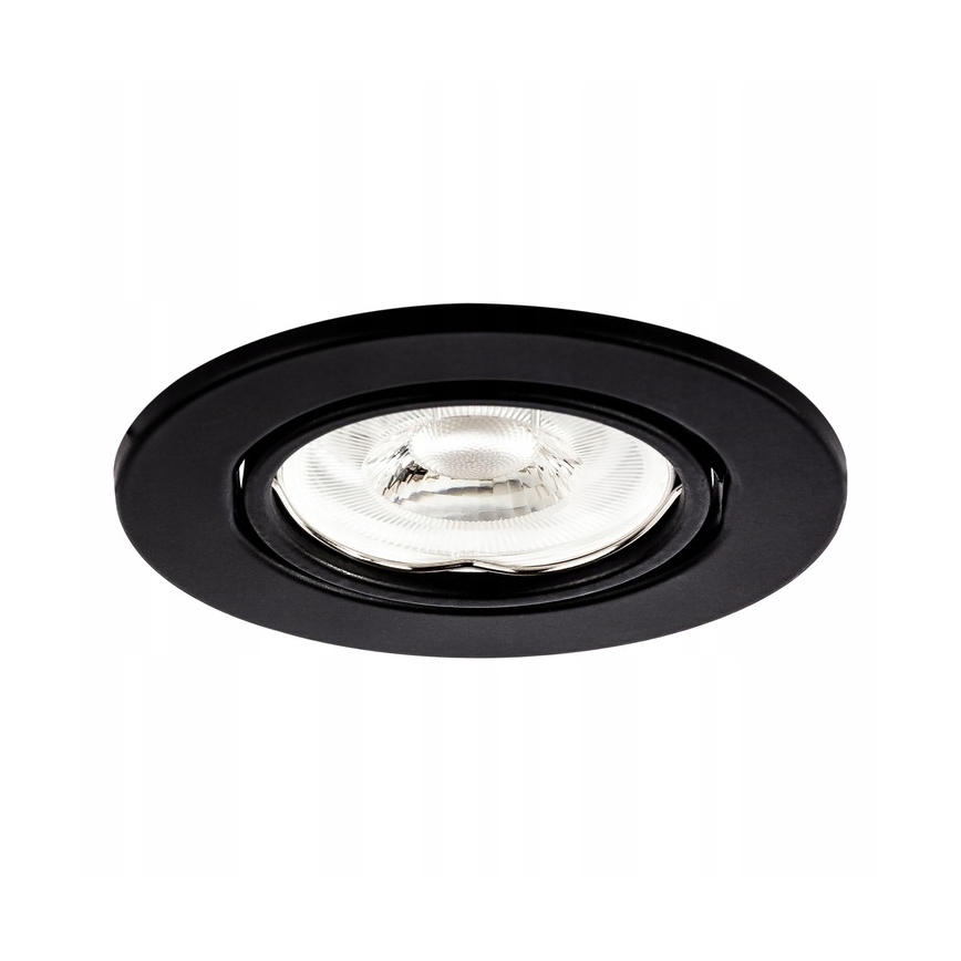 Podhľadové svietidlo 1x GU10/MR16/10W/230V, priemer 9 cm, čierne
