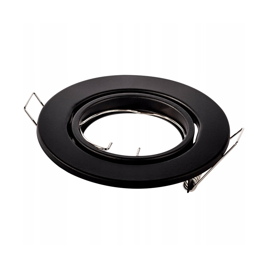 Podhľadové svietidlo 1x GU10/MR16/10W/230V, priemer 9 cm, čierne