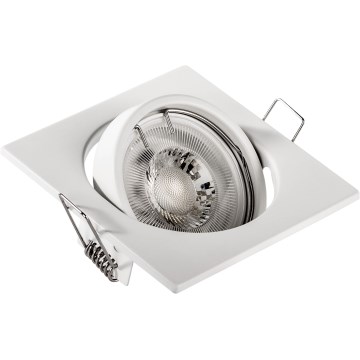 Podhľadové svietidlo 1xGU10/MR16/10W/230V 9x9 cm biele