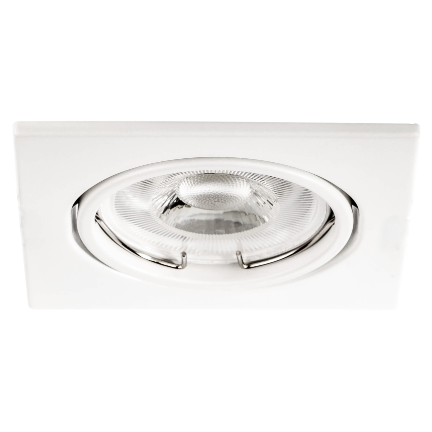 Podhľadové svietidlo 1xGU10/MR16/10W/230V 9x9 cm biele