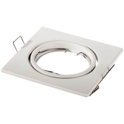 Podhľadové svietidlo 1xGU10/MR16/10W/230V 9x9 cm biele