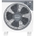 Podlahový ventilátor 45W/230V pr. 37 cm biela/šedá