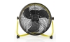 Podlahový ventilátor 50W/230V čierna/žltá