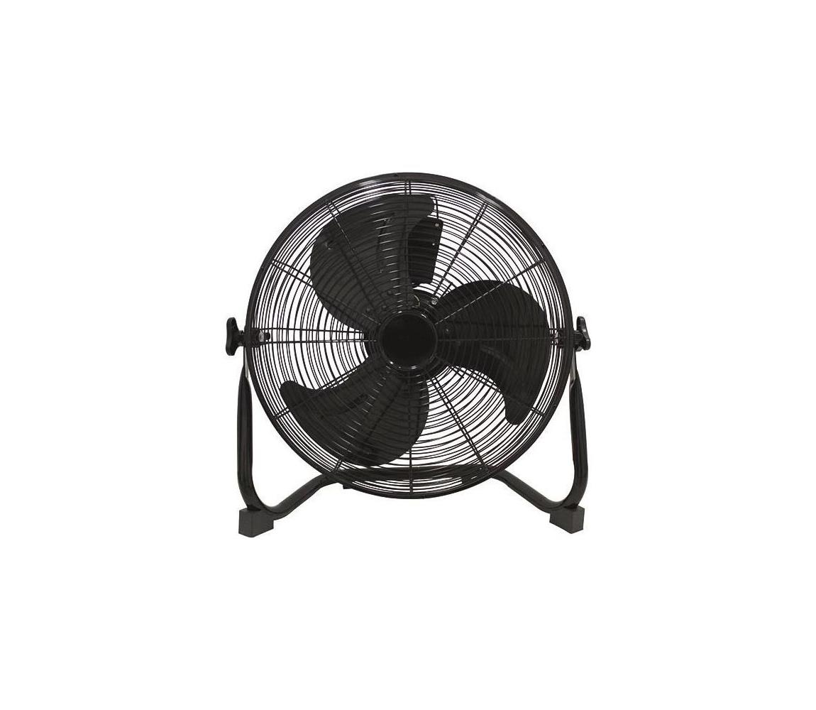 Eurolamp Podlahový látor 90 W / 230 V, Ø 40 cm, čierny 300-21502