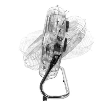 Podlahový ventilátor VIENTO 200W/230V lesklý chróm