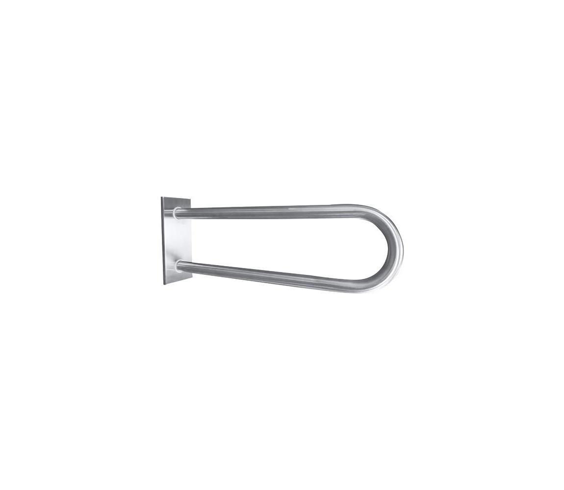BEMETA Podporné madlo 10x25 cm nerez/strieborné 301707322