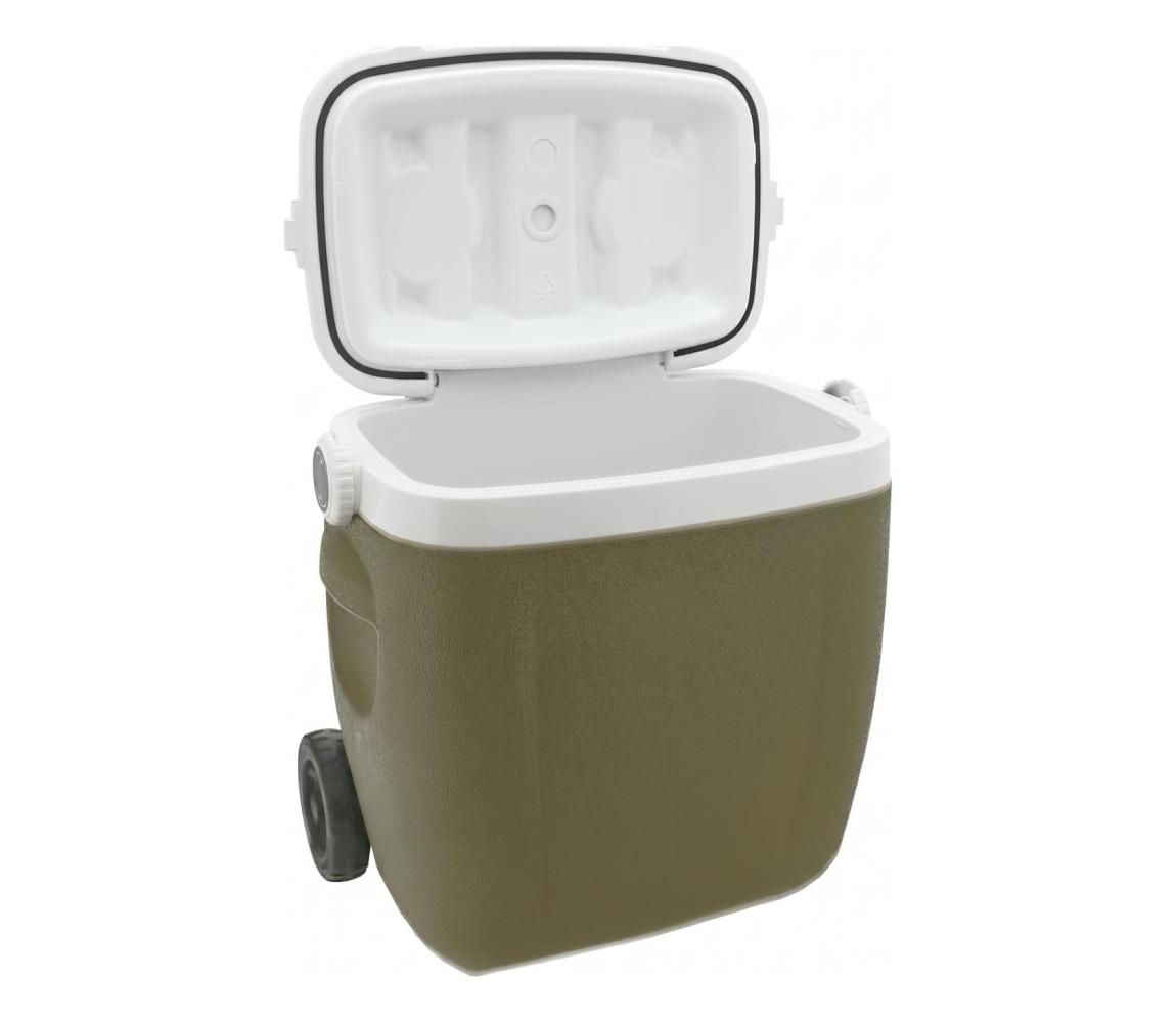 Pojazdný chladiaci box 16 l zelený 13825