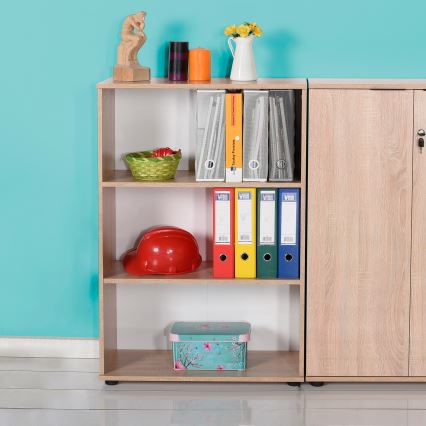 Policový diel 109x72 cm hnedá