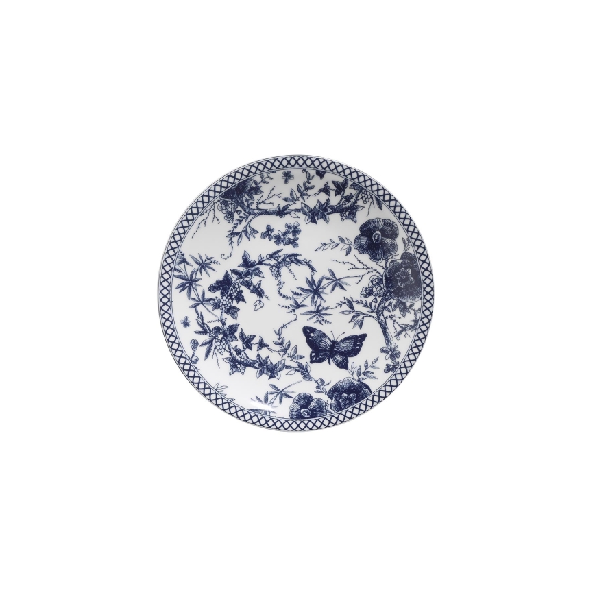 Porcelánová jedálenská súprava 24 ks biela/modrá