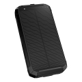 Power Banka s LED baterkou, bezdrôtovým nabíjaním a solárnym panelom Power Delivery 15W/10000 mAh čierna