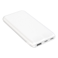 Powerbanka 10000 mAh 10W Power Delivery 2xUSB-C + 1xUSB-A biela