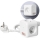 Predlžovací kábel kocka s vypínačom LINEA 3x230V + 4xUSB A/C biela