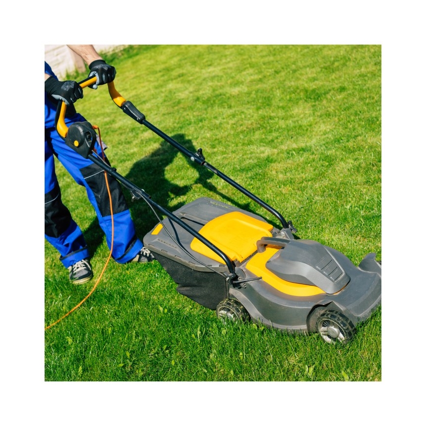 Predlžovací kábel LINEA G, 1 zásuvka, 30 m, oranžový