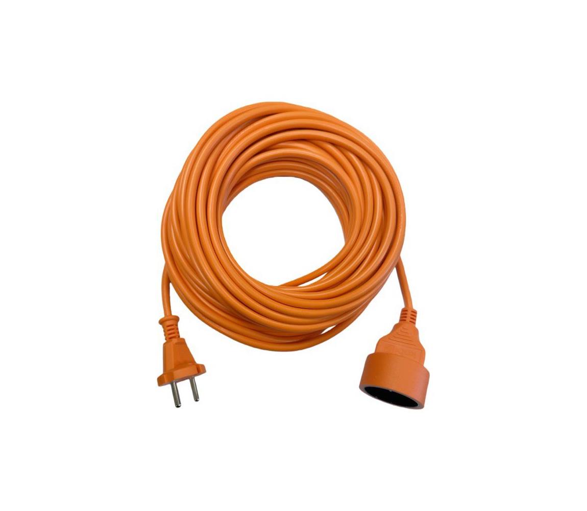 Predlžovací kábel LINEA G 1Z 20 m oranžový 004701