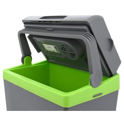 Prenosná autochladnička 22 l 55W/12V/230V šedá/zelená