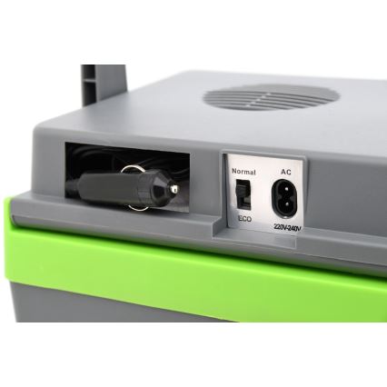 Prenosná autochladnička 22 l 55W/12V/230V šedá/zelená